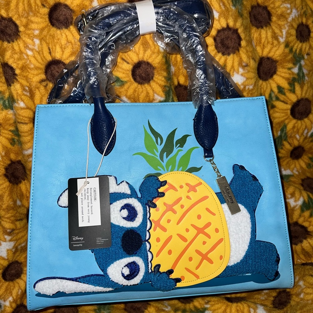 Stitch Cross body purse with tags